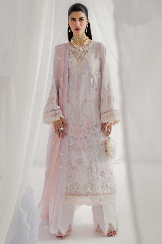 Qalamkar | Luxe Silk 25 | LK-04 MARLENE - by Libasekhas UK - Registered Vendor of : Qalamkar - 100% Original Designer Dress