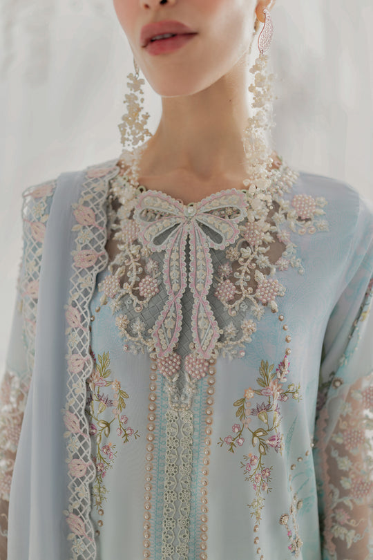 Qalamkar | Luxe Silk 25 | LK-01 KEEVA - by Libasekhas UK - Registered Vendor of : Qalamkar - 100% Original Designer Dress