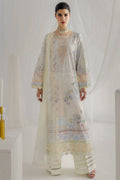 Qalamkar | Luxe Silk 25 | LK-02 ROISIN - by Libasekhas UK - Registered Vendor of : Qalamkar - 100% Original Designer Dress