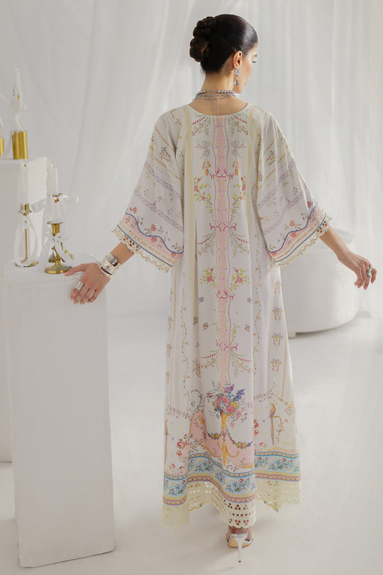 Qalamkar | Luxe Silk 25 | LK-08 BIANCA - by Libasekhas UK - Registered Vendor of : Qalamkar - 100% Original Designer Dress