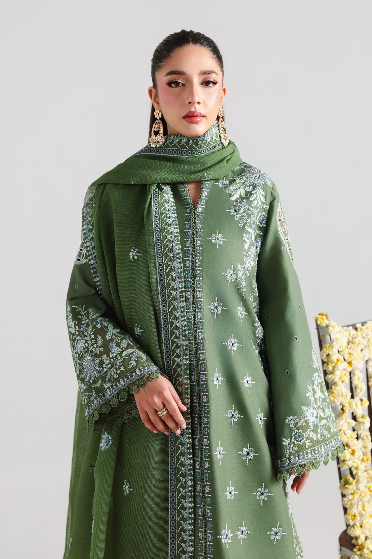 Akbar Aslam | Elan Luxury Lawn 26 | Samara - by Libasekhas UK - Registered Vendor of : Akbar Aslam - 100% Original Designer Dress
