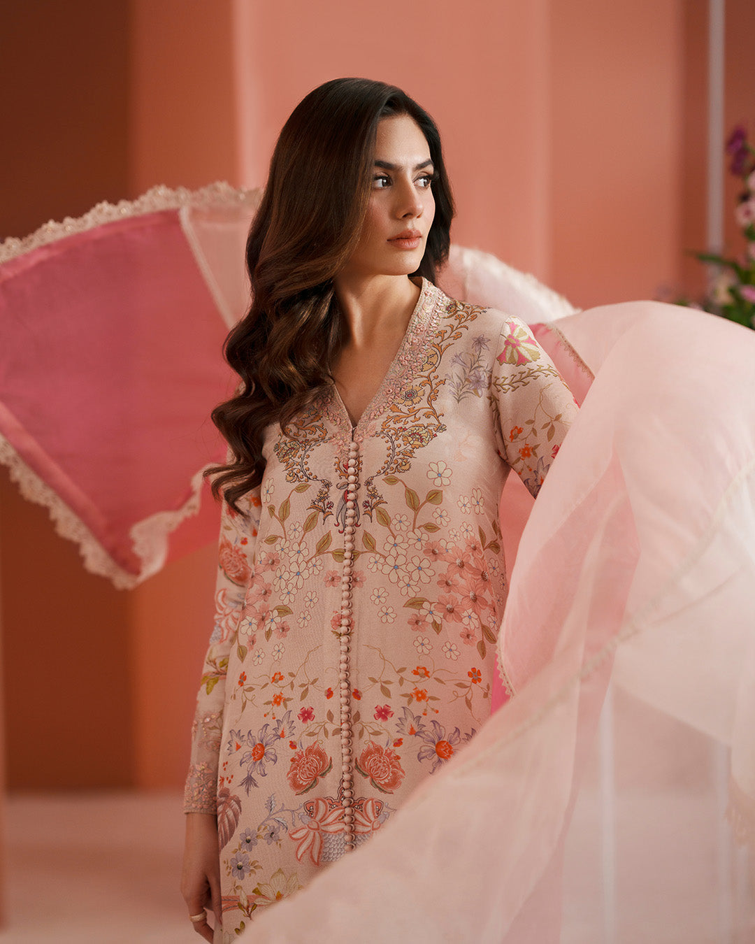 Faiza Saqlain | Roim Silk Edit | Nermin - by Libasekhas UK - Registered Vendor of : Faiza Saqlain - 100% Original Designer Dress