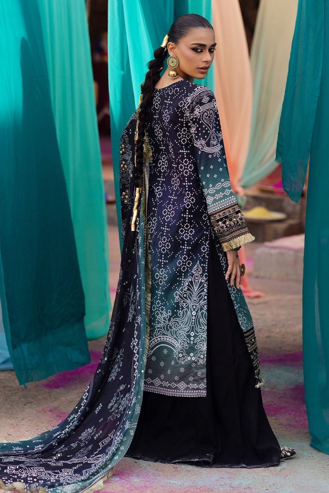 Nureh | Bazaar Lawn | NS-129 - by - Libasekhas UK - Registered Vendor of : Nureh - 100% Original Designer Dresss