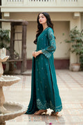 Azure | Vogue Formals | Emerald Empress - by Libasekhas UK - Registered Vendor of : Azure - 100% Original Designer Dress