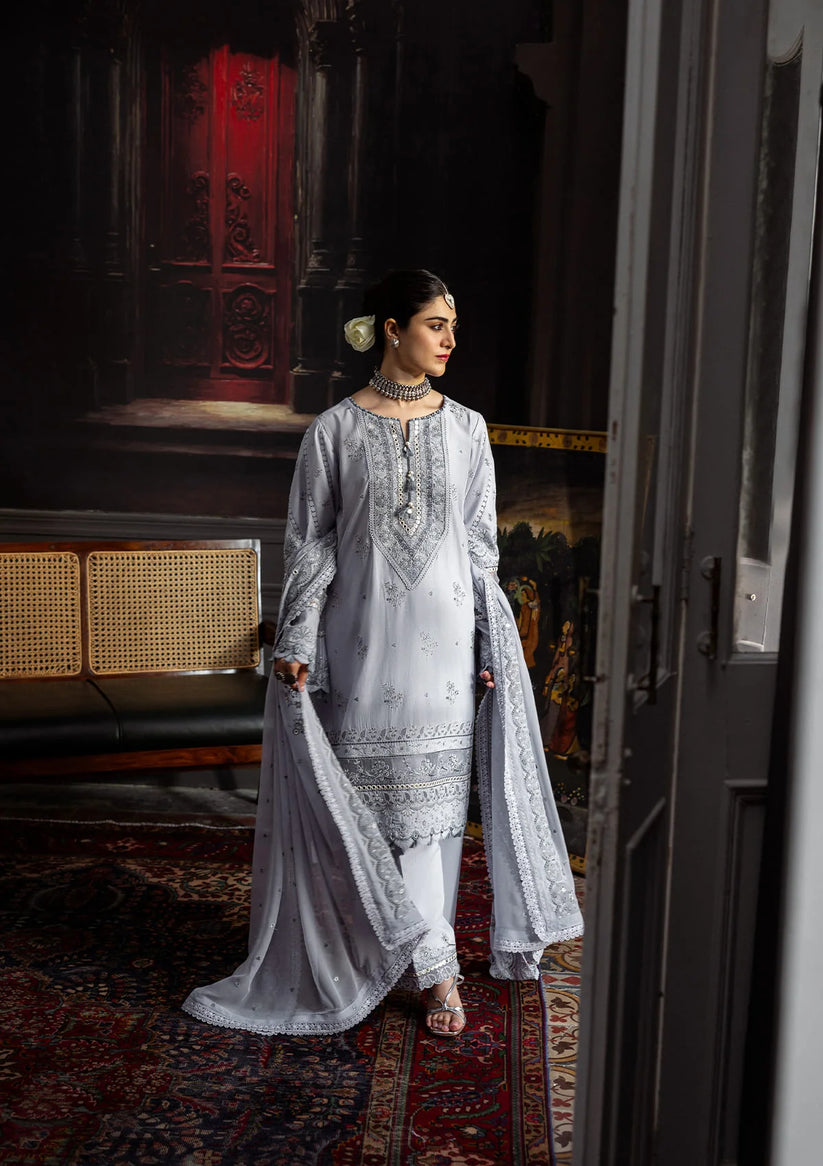 Kahf Premium | Kahf Karandi 25 | KKH-09 CELESTIAL - by Libasekhas UK - Registered Vendor of : Kahf Premium - 100% Original Designer Dress