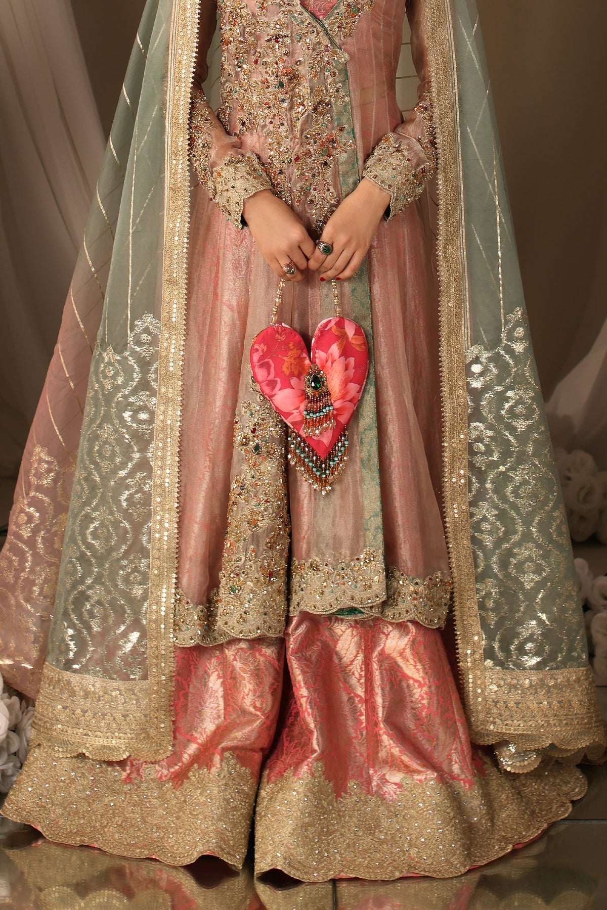 Musferah Saad | Casa Blance |Mughal Blossom - by Libasekhas UK - Registered Vendor of : Musferah Saad - 100% Original Designer Dress