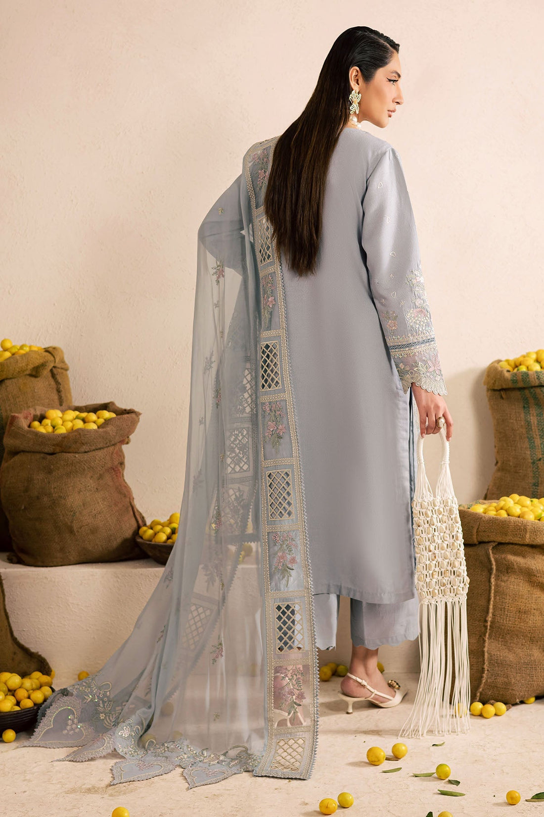 Nureh | Karandi Collection |NE-217 - by Libasekhas UK - Registered Vendor of : Nureh - 100% Original Designer Dress