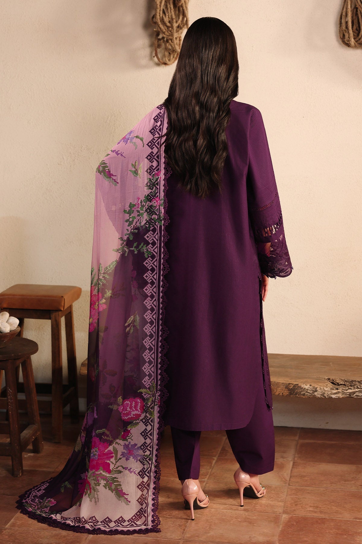 Nureh | Raha Lawn | NE-246 - by Libasekhas UK - Registered Vendor of : Nureh - 100% Original Designer Dress