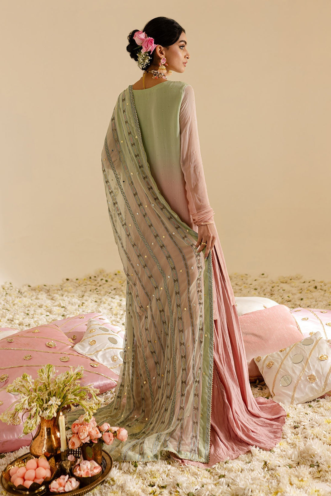 Nureh | Mukeshkari Formals | MK-07 - by - Libasekhas UK - Registered Vendor of : Nureh - 100% Original Designer Dresss