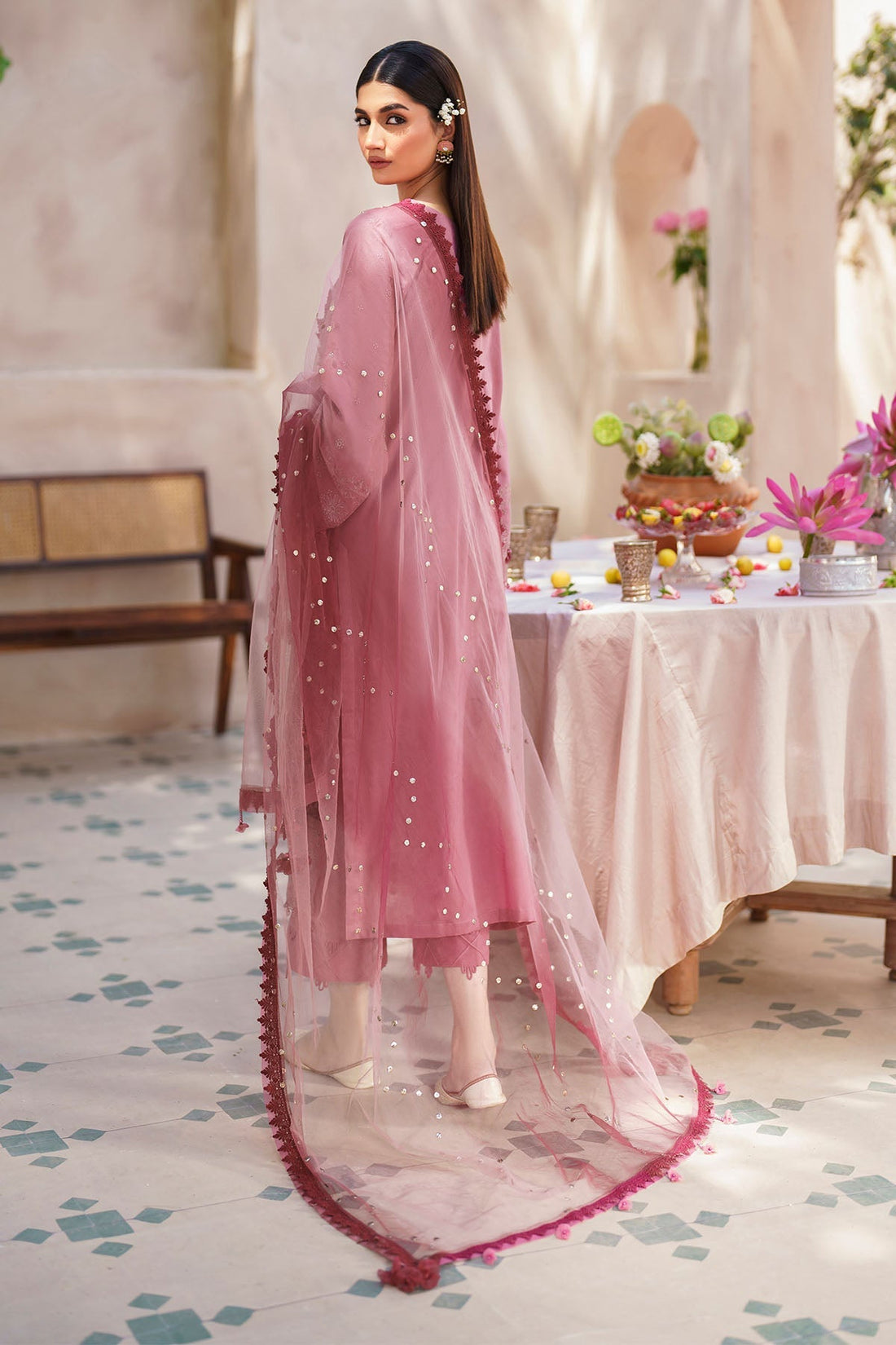 Nureh | Bazaar Lawn | NS - 136 - by - Libasekhas UK - Registered Vendor of : Nureh - 100% Original Designer Dresss