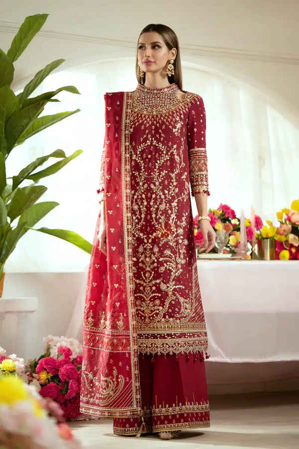 Qalamkar | Dilnaz Wedding Formals | DN-03 ZAINA - by - Libasekhas UK - Registered Vendor of : Qalamkar - 100% Original Designer Dresss