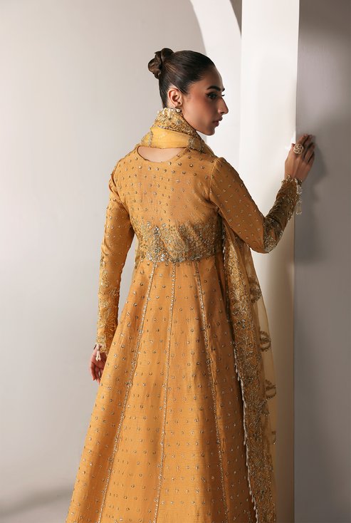 Emaan Adeel | Serein Luxe Silk | GOLDEN HOUR - by Libasekhas UK - Registered Vendor of : Emaan Adeel - 100% Original Designer Dress
