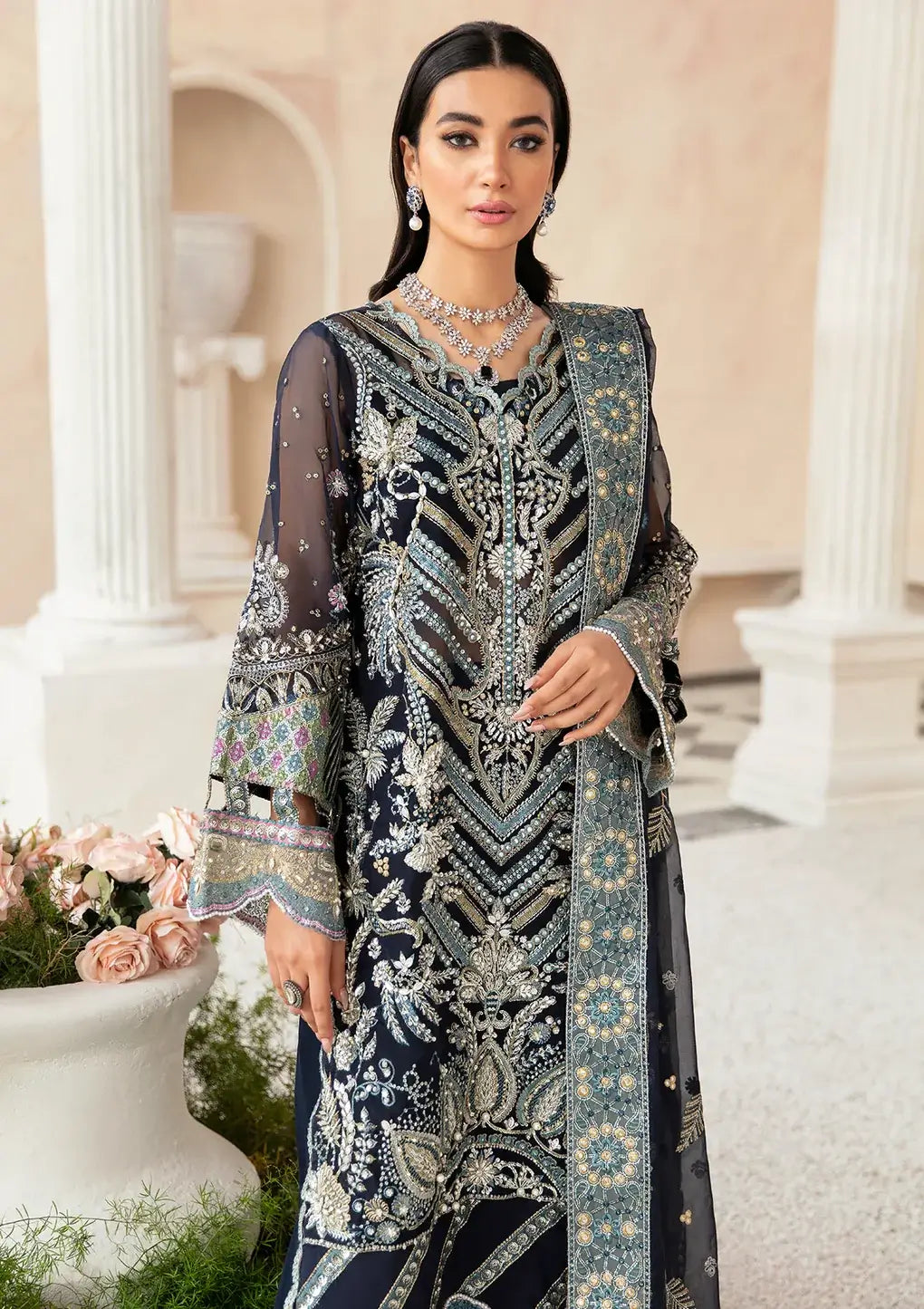 Elaf Premium | Celebrations 23 | ECH-03 EZRA - by - Libasekhas UK - Registered Vendor of : Elaf Premium - 100% Original Designer Dresss