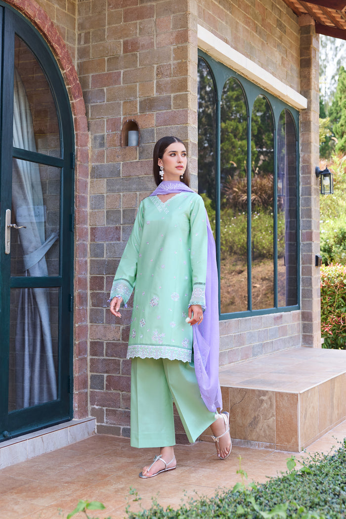 Farasha | Sorine Summer 26 | Aqua Cloud - by Libasekhas UK - Registered Vendor of : Farasha - 100% Original Designer Dress
