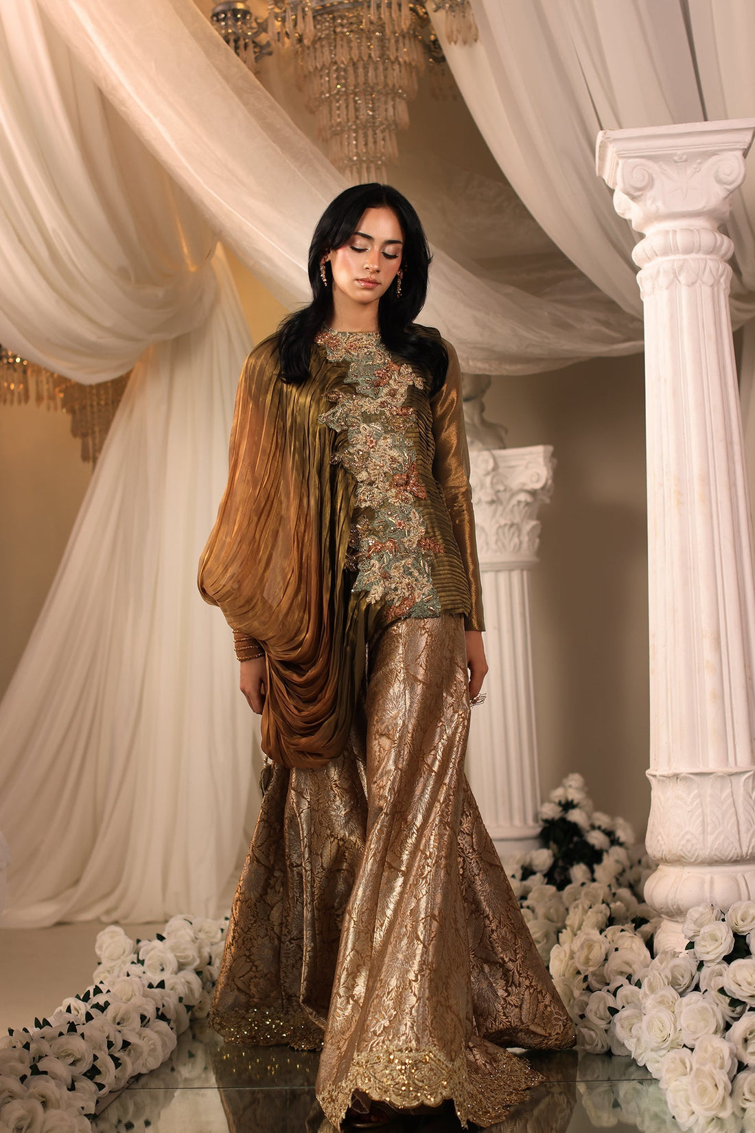 Musferah Saad | Casa Blance |Avant Garde - by Libasekhas UK - Registered Vendor of : Musferah Saad - 100% Original Designer Dress