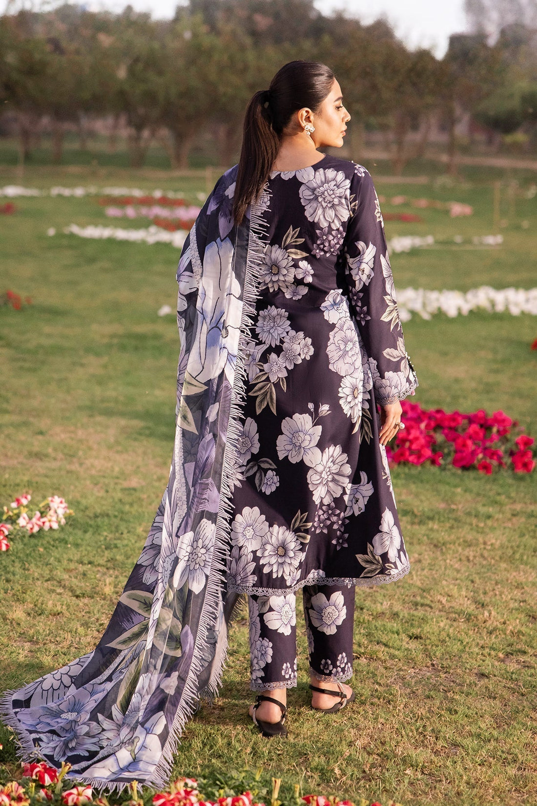 Alizeh | Sheen Lawn Prints 24 | CALLA - by - Libasekhas UK - Registered Vendor of : Alizeh - 100% Original Designer Dresss