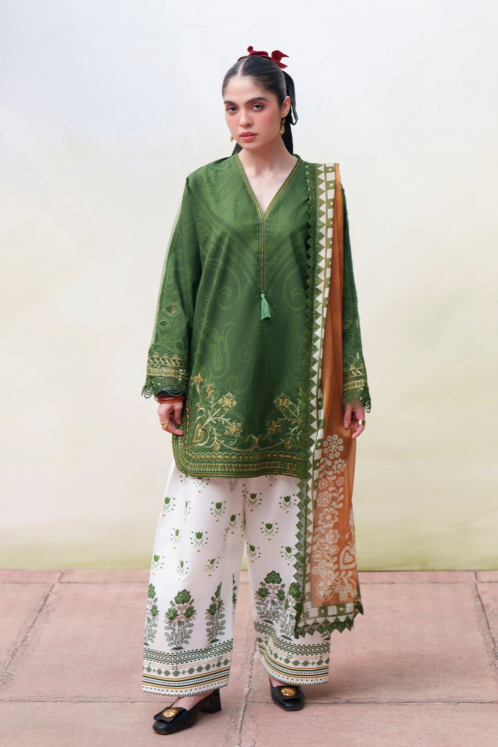 Saira Rizwan | Laanem SS 26 | ELOWEN-A - SRL26-08 - by Libasekhas UK - Registered Vendor of : Saira Rizwan - 100% Original Designer Dress