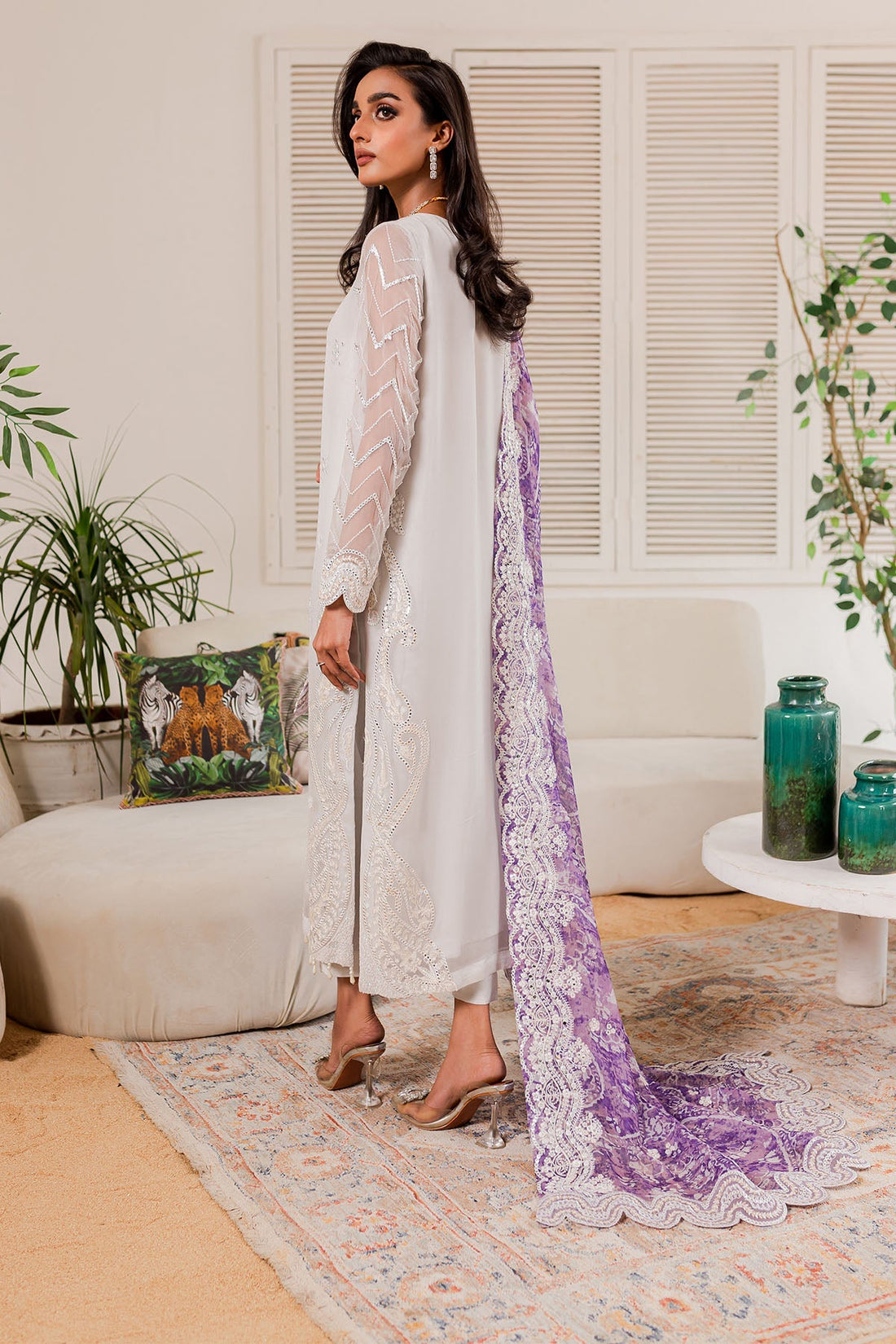 Nureh | Fancy Formals | NP-397 - by Libasekhas UK - Registered Vendor of : Nureh - 100% Original Designer Dress