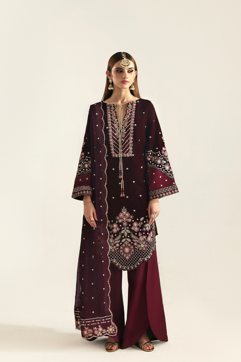 Emaan Adeel | Zarposh Velvet 25 | KANWAL - by Libasekhas UK - Registered Vendor of : Emaan Adeel - 100% Original Designer Dress