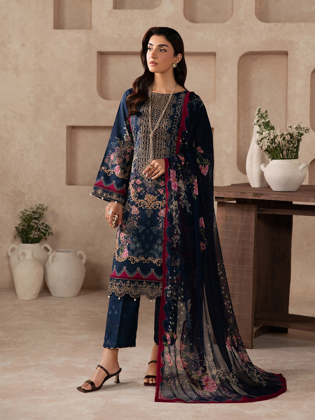 Gulaal | Syra Lawn 26 | Aluxe SKU D - 8 - by Libasekhas UK - Registered Vendor of : Gulaal - 100% Original Designer Dress