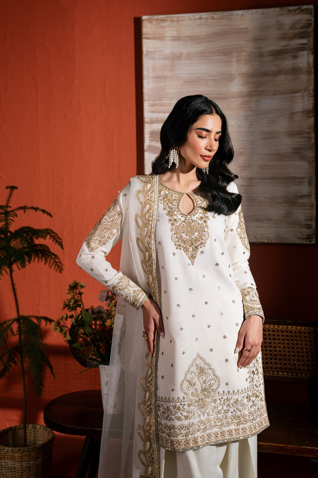 Neeshay | Raw Silk | RTW-RS-02 - by Libasekhas UK - Registered Vendor of : Neeshay - 100% Original Designer Dress