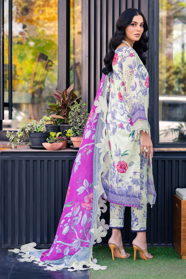Nureh | Glam Girl Lawn | GL-07 - by - Libasekhas UK - Registered Vendor of : Nureh - 100% Original Designer Dresss
