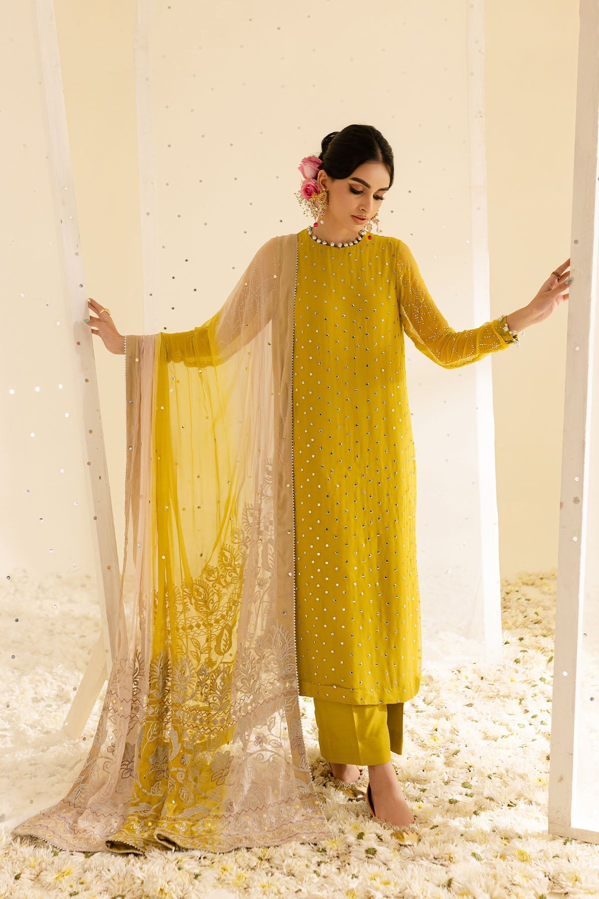 Nureh | Mukeshkari Formals | MK-08 - by - Libasekhas UK - Registered Vendor of : Nureh - 100% Original Designer Dresss