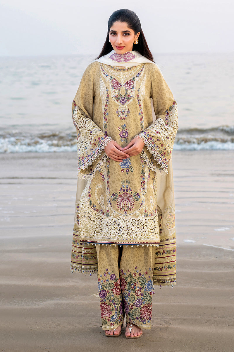 Jazmin | Shahkaar Luxury Lawn 25 | SL25-D4 - by - Libasekhas UK - Registered Vendor of : Jazmin - 100% Original Designer Dresss