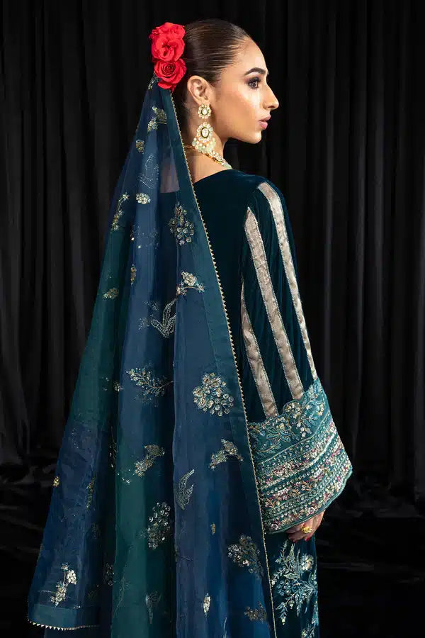 Nureh | Maya Velvet 23 | Lehar - by - Libasekhas UK - Registered Vendor of : Nureh - 100% Original Designer Dresss