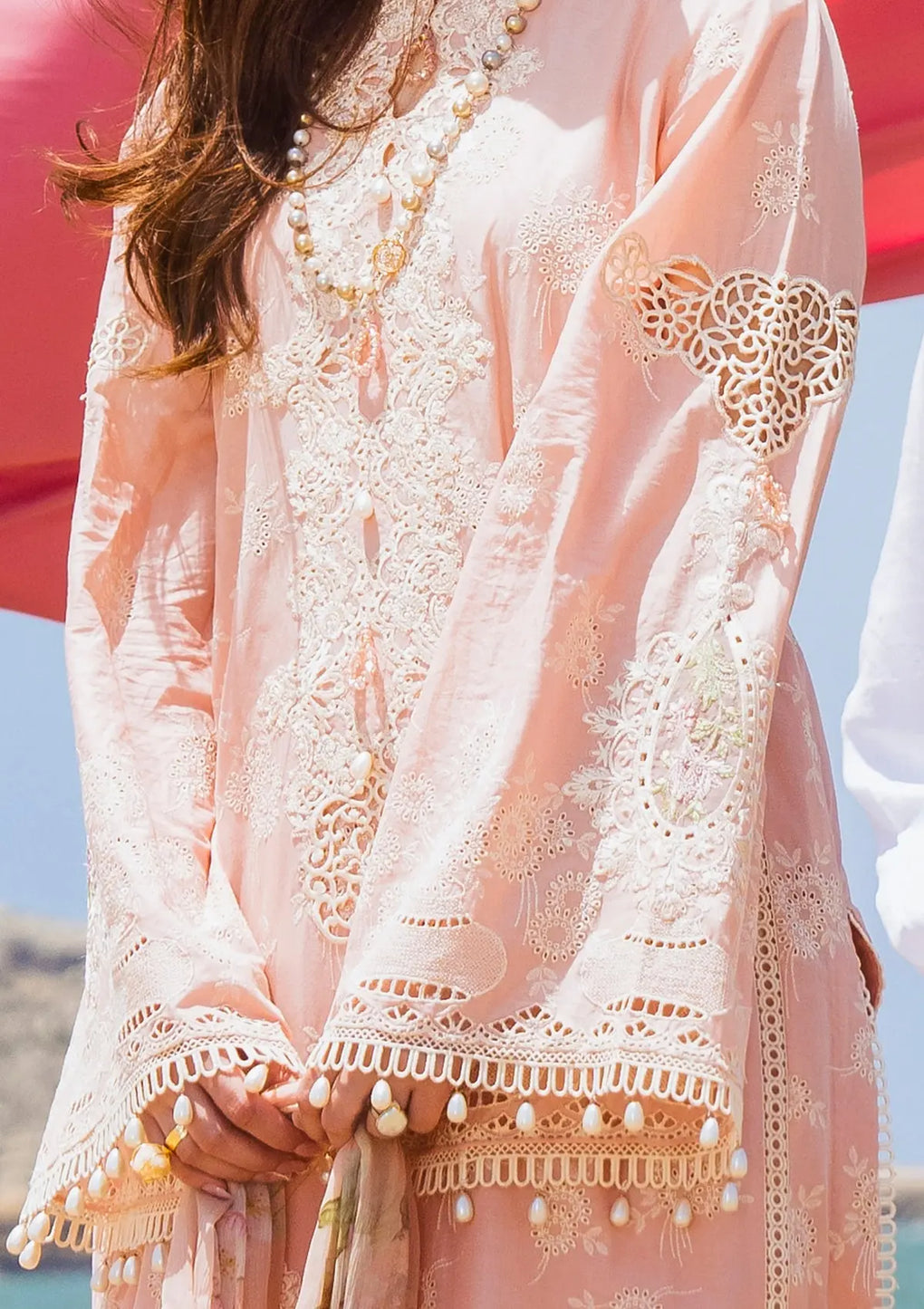 Elaf Premium | Hai Kuch Festive Lawn 24 | EHK-07 Pareesa - by - Libasekhas UK - Registered Vendor of : Elaf Premium - 100% Original Designer Dresss