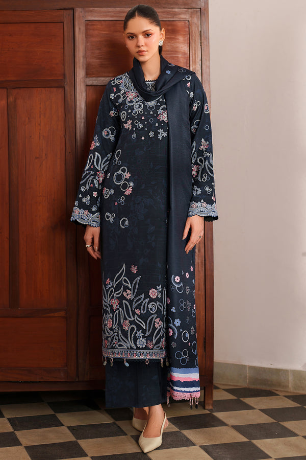 Farasha | Meline Premium Viscose 25 | Night Oak - by Libasekhas UK - Registered Vendor of : Farasha - 100% Original Designer Dress