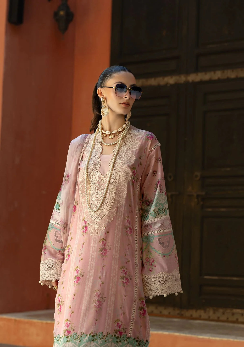 Elaf Premium | Signature 25 | ETS-01B PINK PETAL - Ladies Clothes -  Libasekhas