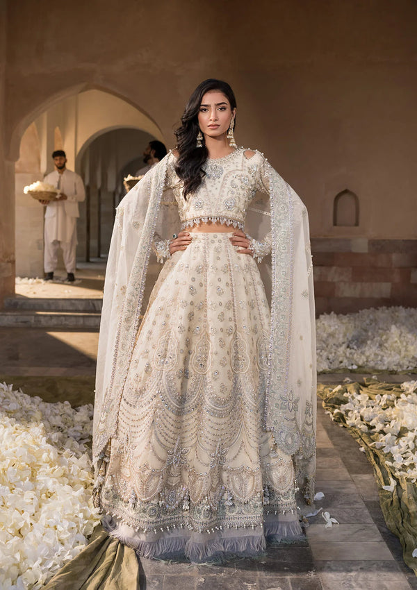 Elaf Premium | Formal Handwork Collection | EFH-06 GHAZAL - by - Libasekhas UK - Registered Vendor of : Elaf Premium - 100% Original Designer Dresss