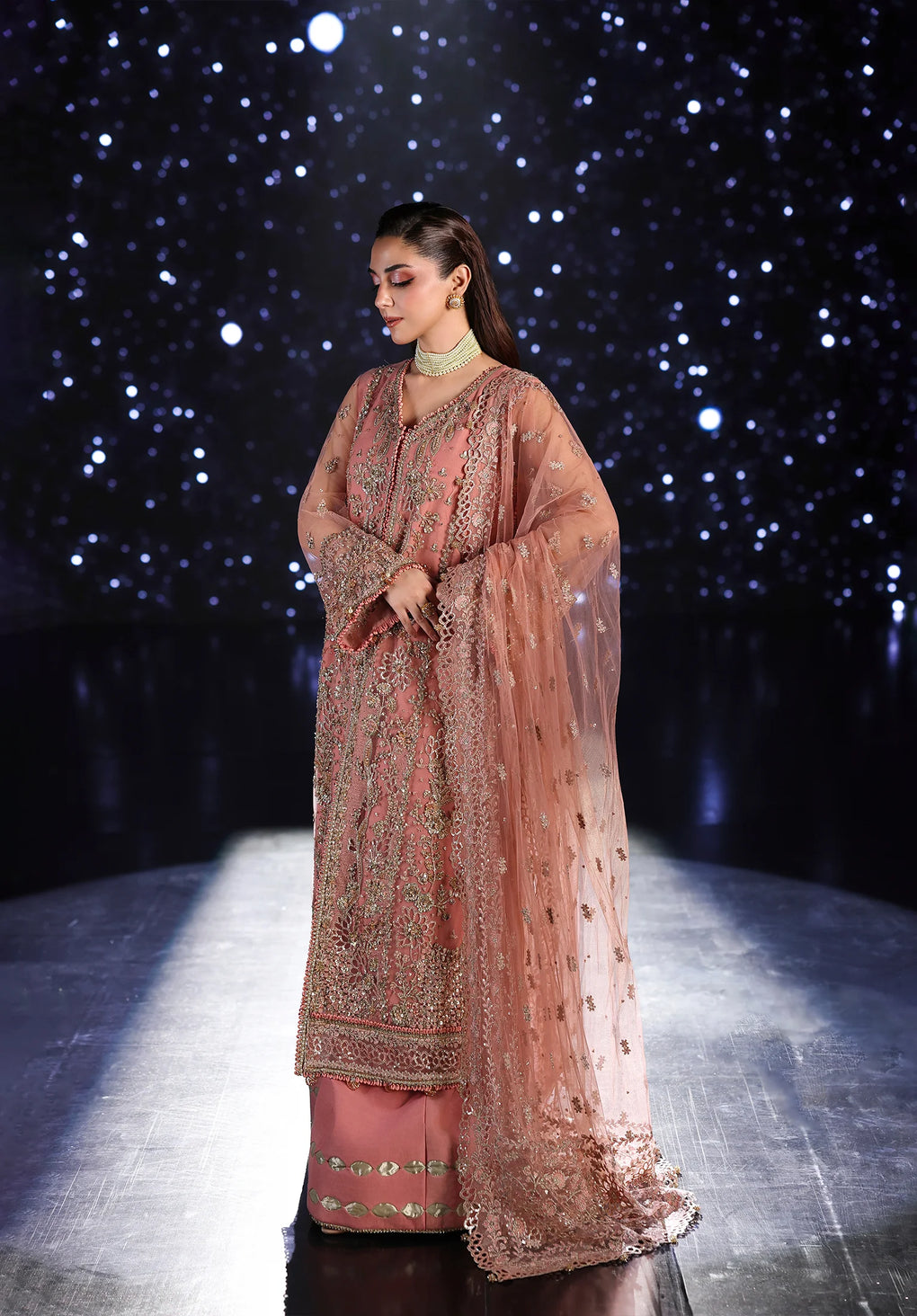 Elaf Premium | Stardom Formal Handwork 25 | ESH-05 BEYOND BEAUTY - by Libasekhas UK - Registered Vendor of : Elaf Premium - 100% Original Designer Dress