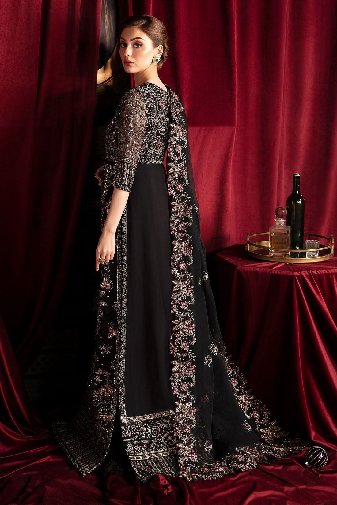 Nureh | Elanora Formal 24 | ROSE - by - Libasekhas UK - Registered Vendor of : Nureh - 100% Original Designer Dresss