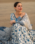 Faiza Saqlain | AYA - Unstitched Luxury Lawn '26 | Jehona - by Libasekhas UK - Registered Vendor of : Faiza Saqlain - 100% Original Designer Dress