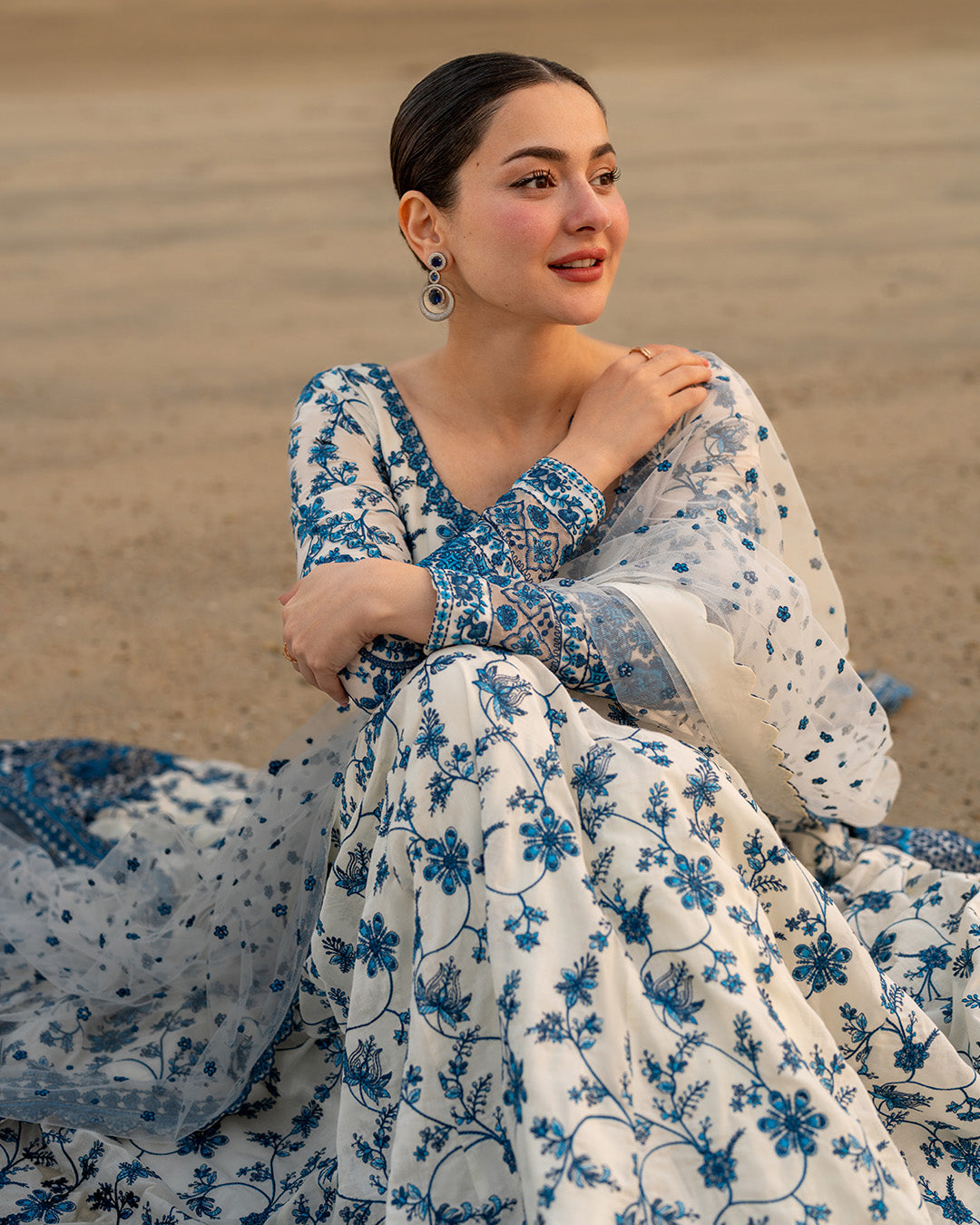 Faiza Saqlain | AYA - Unstitched Luxury Lawn '26 | Jehona - by Libasekhas UK - Registered Vendor of : Faiza Saqlain - 100% Original Designer Dress