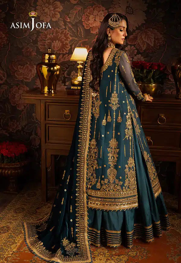 Asim Jofa | Makhmal Wedding Velvet 23 | AJMM-07 - by - Libasekhas UK - Registered Vendor of : Asim Jofa - 100% Original Designer Dresss