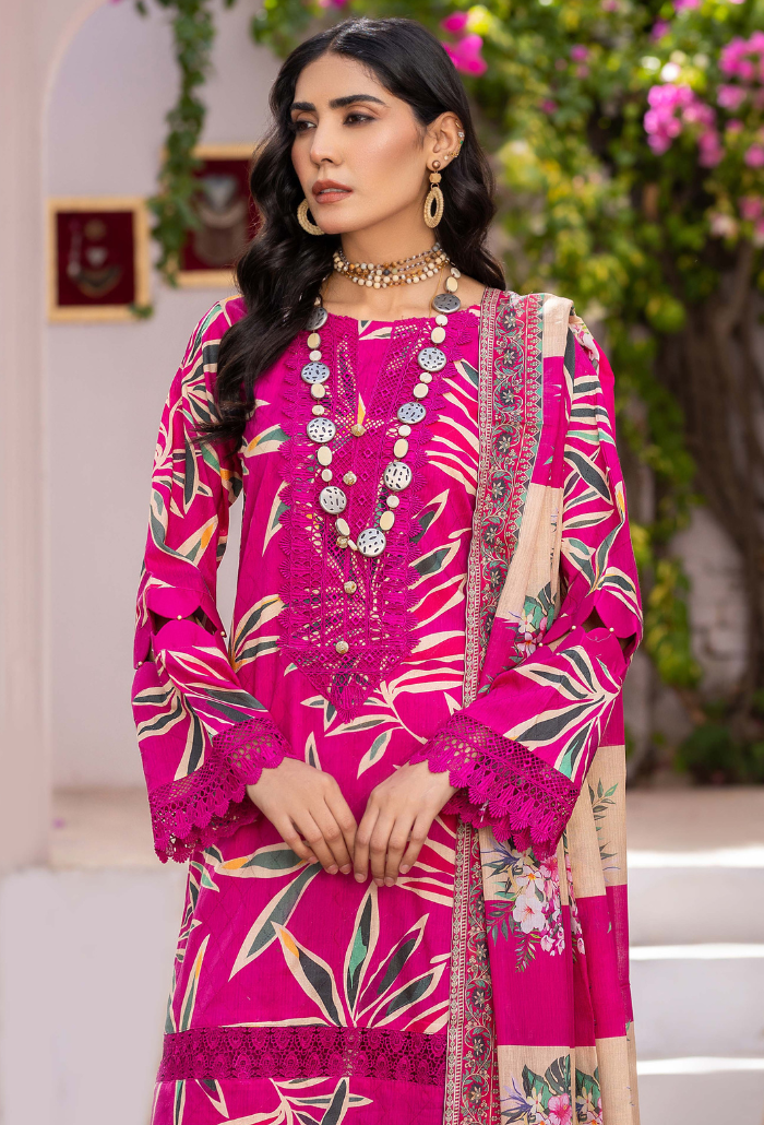 Humdum | Rang e Noor SS 24 | D02 - by - Libasekhas UK - Registered Vendor of : HumDum - 100% Original Designer Dresss