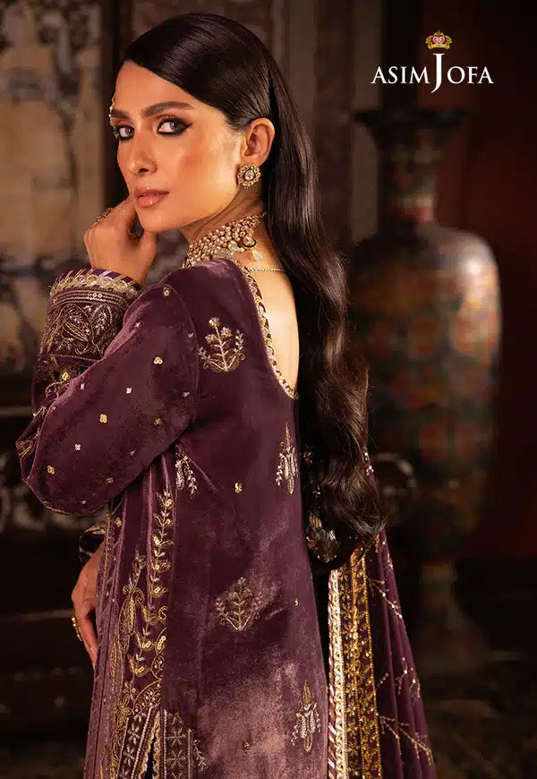 Asim Jofa | Makhmal Wedding Velvet 23 | AJMM-06 - by - Libasekhas UK - Registered Vendor of : Asim Jofa - 100% Original Designer Dresss