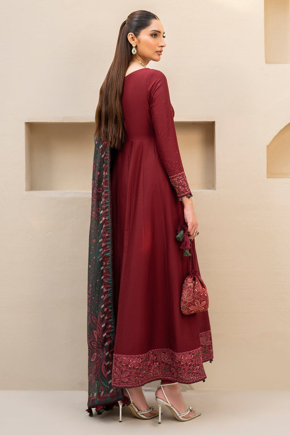 Jazmin | Irish Lawn SS 24 | D7 - by - Libasekhas UK - Registered Vendor of : Jazmin - 100% Original Designer Dresss