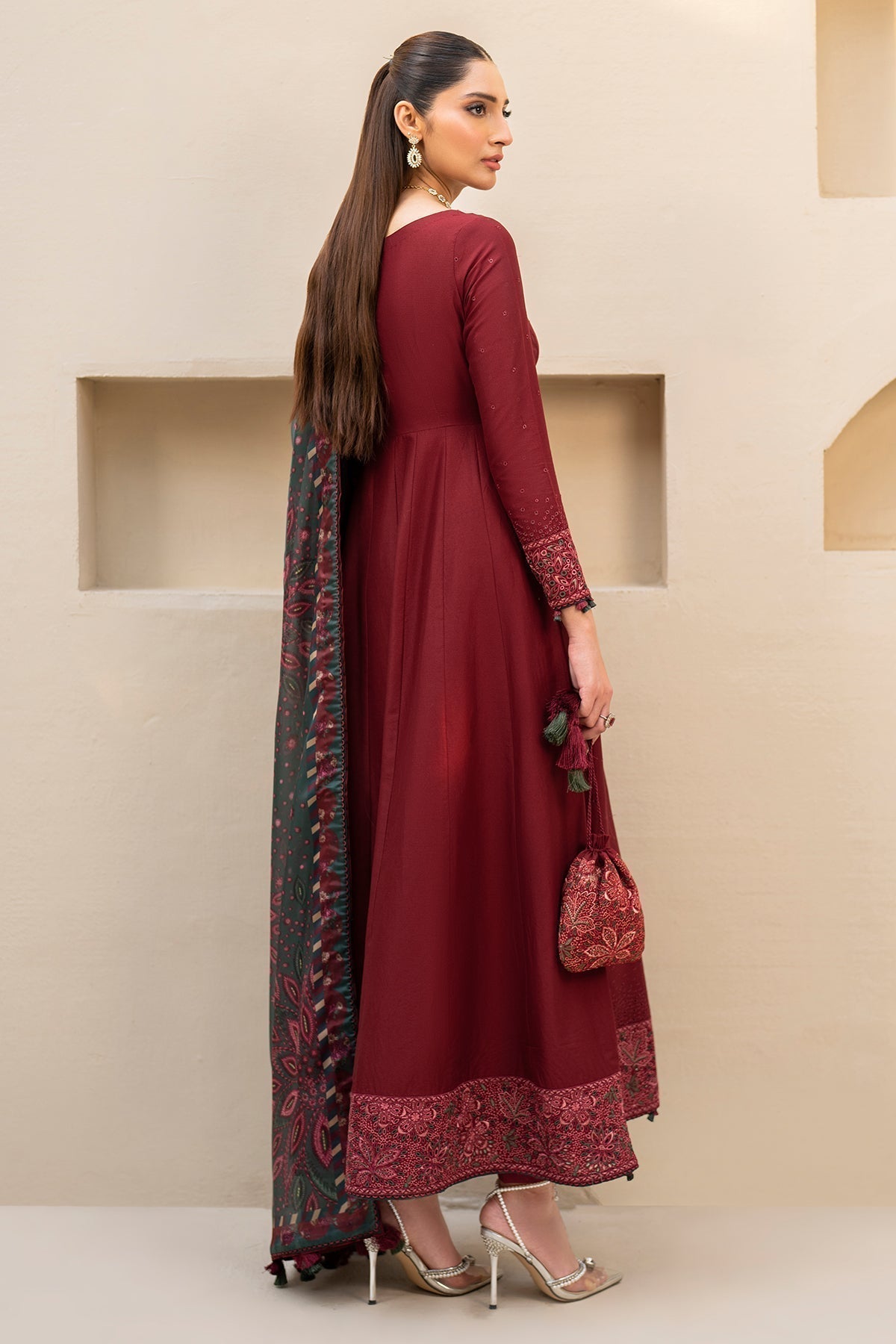 Jazmin | Irish Lawn SS 24 | D7 - by - Libasekhas UK - Registered Vendor of : Jazmin - 100% Original Designer Dresss