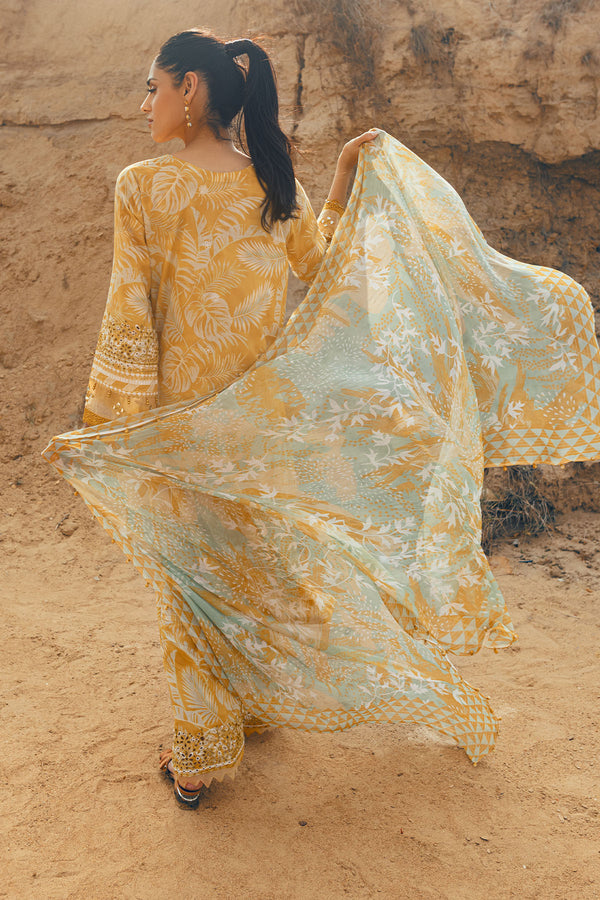 Nureh | Gardenia Lawn 24 | N-02 - by - Libasekhas UK - Registered Vendor of : Nureh - 100% Original Designer Dresss
