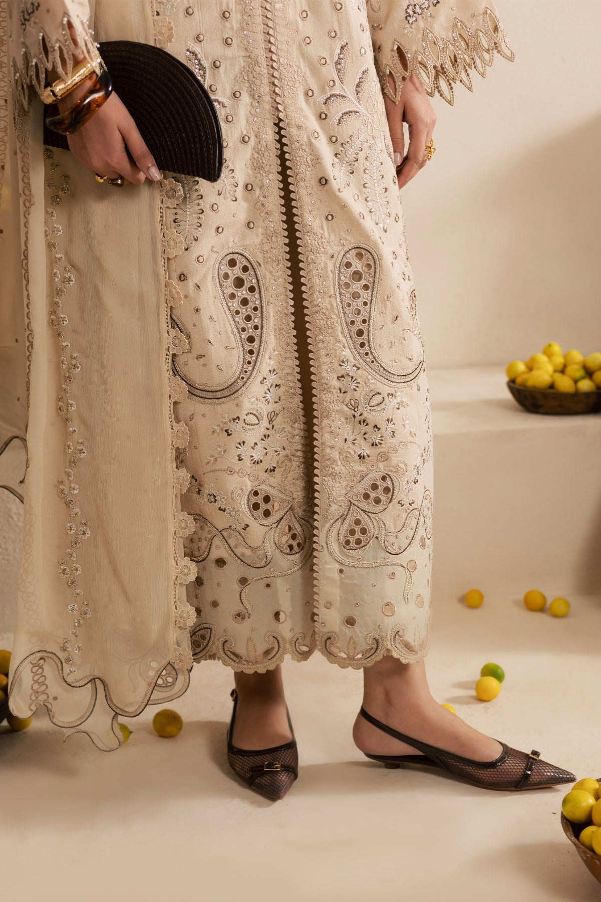 Nureh | Karandi Collection | NE-218 - by Libasekhas UK - Registered Vendor of : Nureh - 100% Original Designer Dress