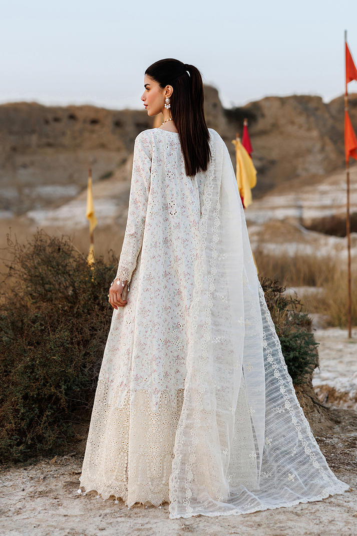 Emaan adeel | Sunlit Groove Luxury Lawn 26 | SUNKISSED - by Libasekhas UK - Registered Vendor of : Emaan Adeel - 100% Original Designer Dress