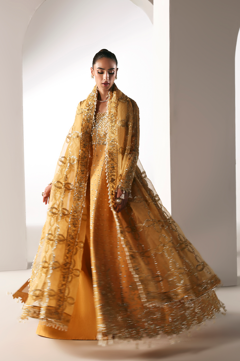 Emaan Adeel | Serein Luxe Silk | GOLDEN HOUR - by Libasekhas UK - Registered Vendor of : Emaan Adeel - 100% Original Designer Dress