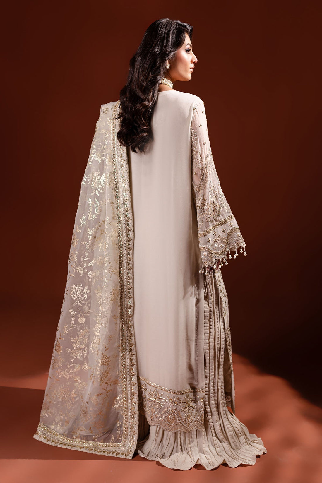 Nureh | Fancy Formals | NP-473 - by - Libasekhas UK - Registered Vendor of : Nureh - 100% Original Designer Dresss