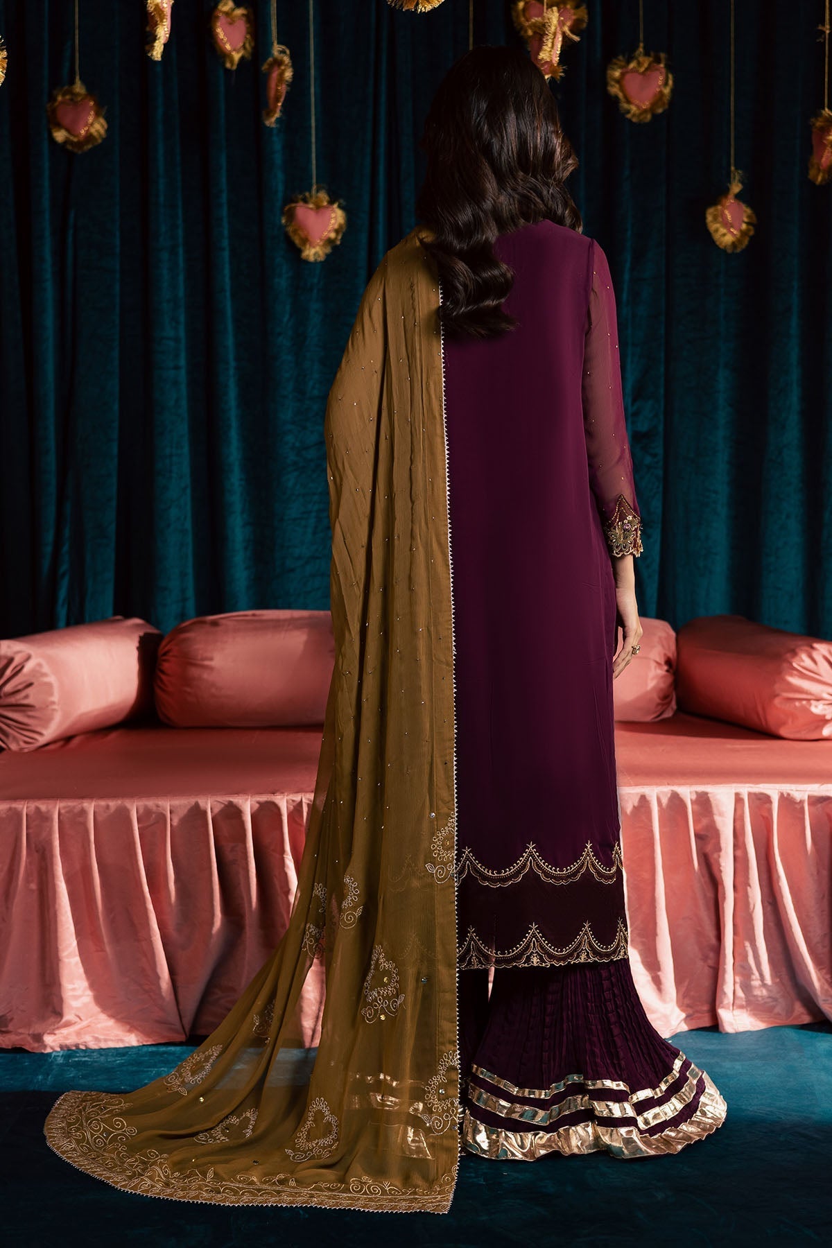 Nureh | Mukeshkari Formals | MK-21 - by Libasekhas UK - Registered Vendor of : Nureh - 100% Original Designer Dress
