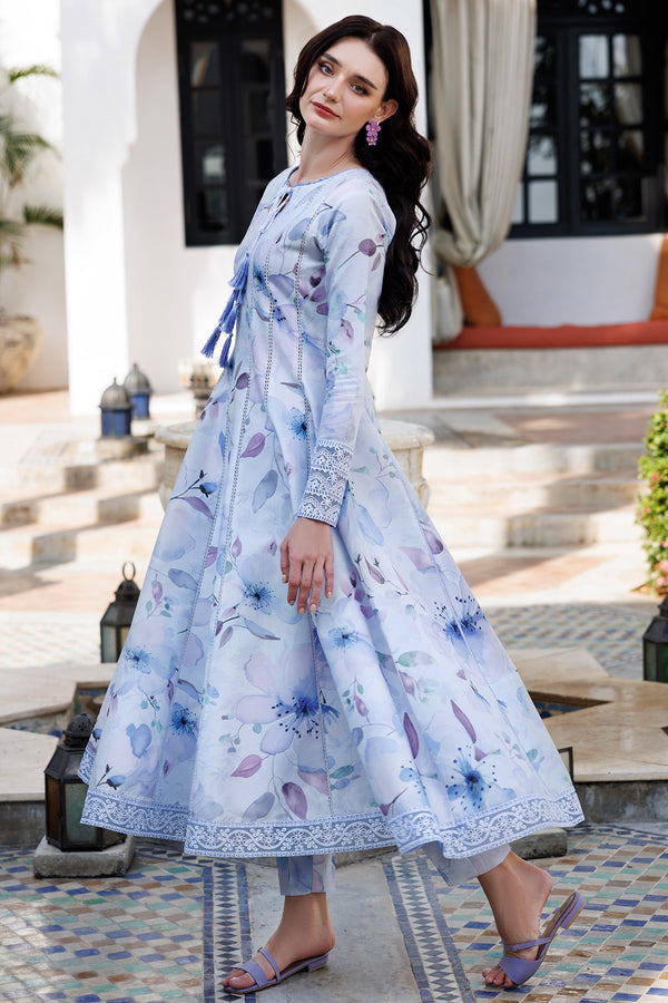 Farasha | Printed Essentials | Sky Breeze - by - Libasekhas UK - Registered Vendor of : Farasha - 100% Original Designer Dresss