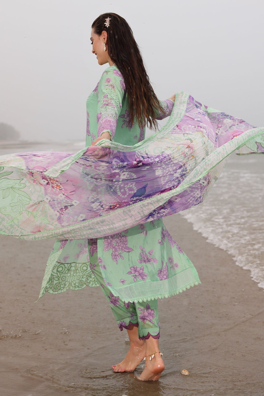 Nureh | Gardenia Embroidered Lawn 25 | NSG-174 - by - Libasekhas UK - Registered Vendor of : Nureh - 100% Original Designer Dresss